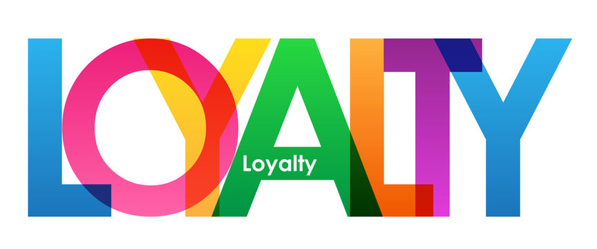 LOYALTY Vector Letters Icon