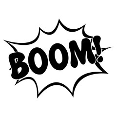 Comic icon, magazine, surprise. Vector