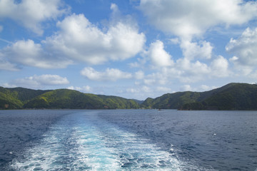 Landscape of the oshima straits