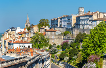 Cityscape of Angouleme, France - obrazy, fototapety, plakaty