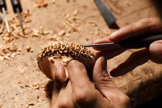 Woodworking engraving