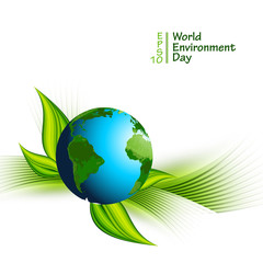 World environment day vector