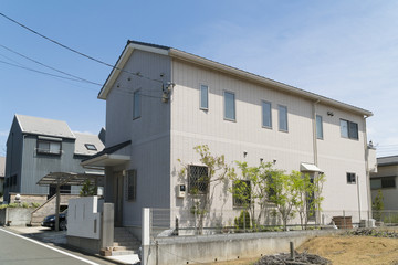 住宅　分譲住宅街　イメージ