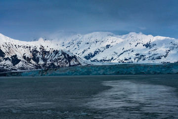 Blue Tidewater Glacier