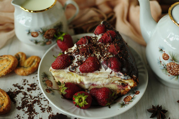 Still life with pastries