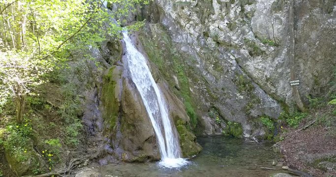 Susara Waterfall in Cheile Nerei - Nera Gorges - National Park, Romania, Europe