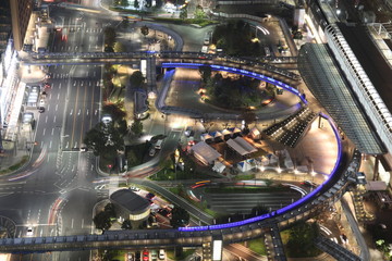 岐阜夜景（シティータワー西向き）