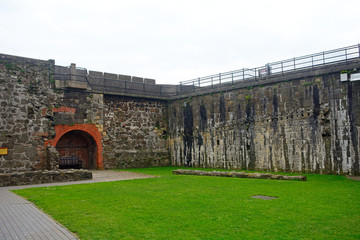 Medieval castle, Carrickfergus, Northern Ireland