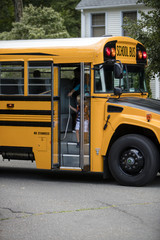 Fototapeta na wymiar Schoolbus