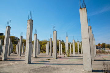 Reinforced concrete piles