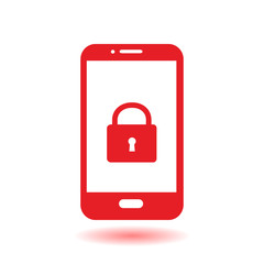 Internet security concept  icon. Identification and protection symbol.