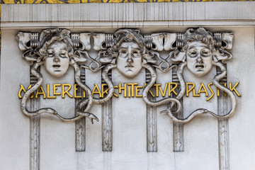 painting architectural sculpture secession
