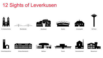 12 Sights of Leverkusen © SG- design