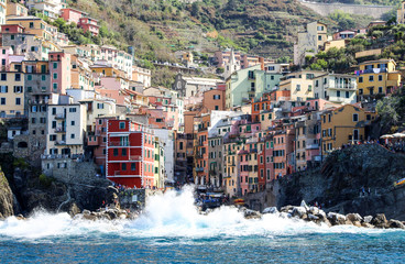 cinque terre in liguria, italia