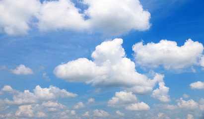 Sky and clouds in the holiday