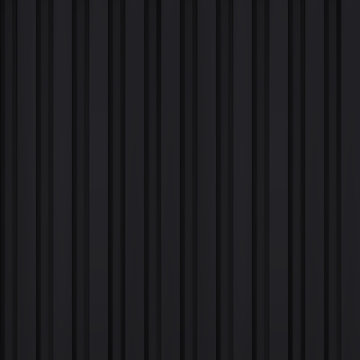 Volume realistic embossing texture, iron fence, black 3d geometric pattern, design vector dark background