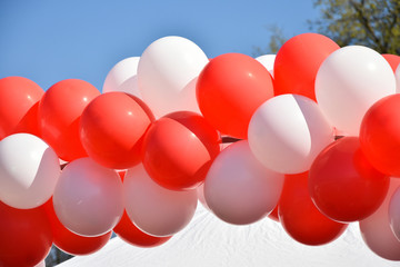 Party balloon decoration