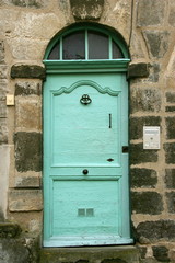Porta azzurra