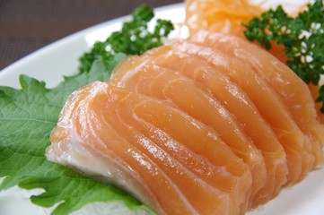 サーモンのお刺身