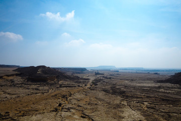 QESHM ISLAND, canyon Stars Valley. Mountain range at Qeshm Island, Hormozgan, Iran