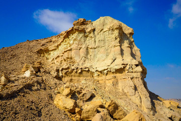 Fototapeta premium QESHM ISLAND, canyon Stars Valley. Mountain range at Qeshm Island, Hormozgan, Iran