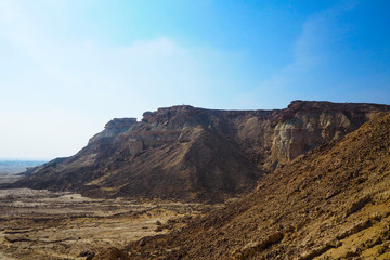 QESHM ISLAND, canyon Stars Valley. Mountain range at Qeshm Island, Hormozgan, Iran