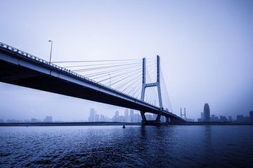 China, Jiangxi Nanchang city scenery, 81 bridge