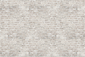 White wash brick wall texture for design. Background for your text or image.