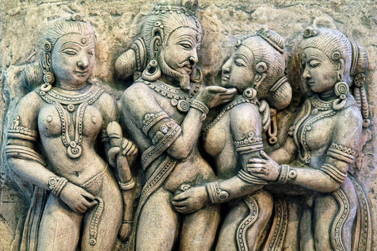 Kamasutra, Arte er&oacute;tico hind&uacute;