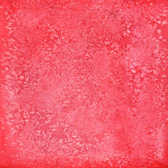 Abstract watercolor red texture,  isolated on white background. 