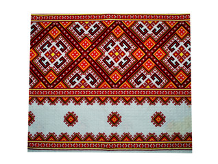 Patterns embroidered with threads