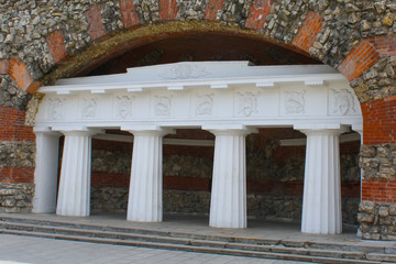 grotto in alexander garden