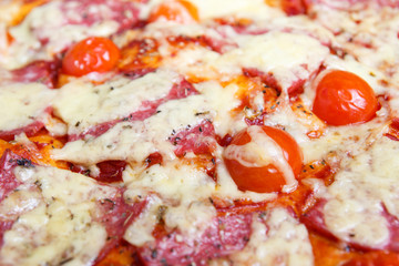 Pizza close up