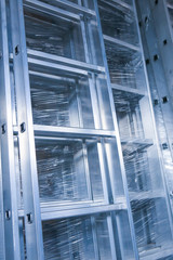 Obraz premium aluminum ladders