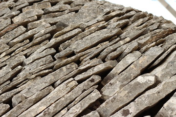 Dettaglio tetto di un Trullo