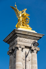 Fototapeta na wymiar Pont Alexandre III, Paris, France