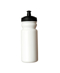 Used plastic flask