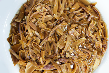 Pickled Squid in Lye Water