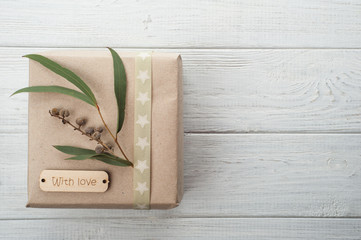 Gift Boxes with Tag Love