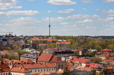 Fototapeta na wymiar Vilnius panorama