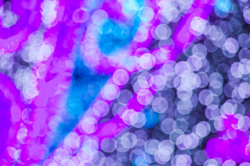 Colorful Bokeh Spot Lighting