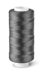 Black thread on the coil top view