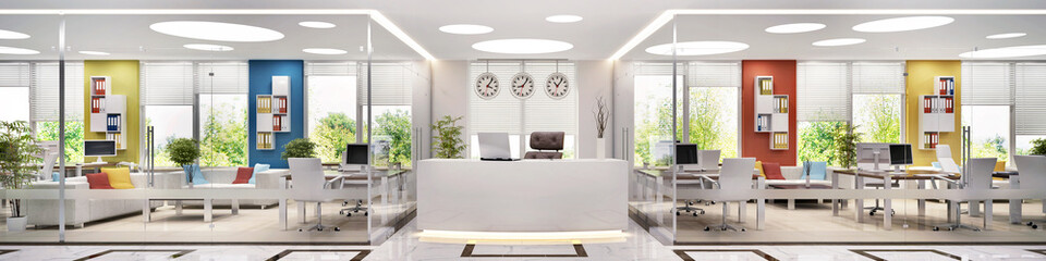 Large office and reception