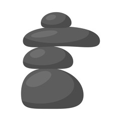 spa stones vector symbol icon design.