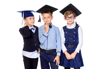 three smart students