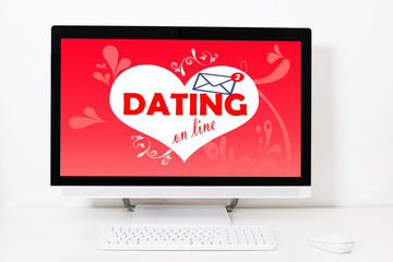 web of relationships on the screen of your desktop