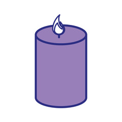 Spa candles aromatherapy icon vector illustration graphic design