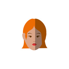 Woman cute cartoon icon vector illustration graphic design