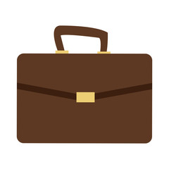 business portfolio bag accesorie documents vector illustration