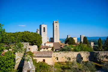 Fototapeta na wymiar San Gimignano, Tuscany. Italy